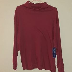 Karen Scott II Red Turtleneck Size 2X